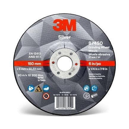 3M 7100141083-01 - Silver Disque à ébarber T27