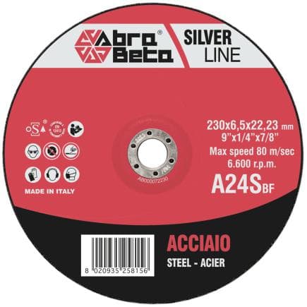 ABRA BETA AB000072150 - A24S - Disques abrasifs à centre déporté (lot multiple)