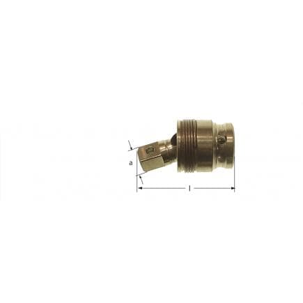 AMPCO CC7840A - Joint à cardan universel, Aluminium-Bronze (métrique)