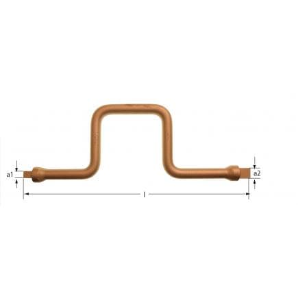AMPCO CC5860B - Poignée de vitesse, Cuivre-Bronze (métrique)