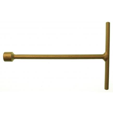 AMPCO CP0008A - Clé à pipe hexagonale en T, Aluminium-Bronze (métrique)