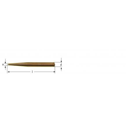 AMPCO HF1290A - Burin, Aluminium-Bronze