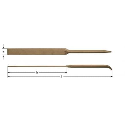 AMPCO JR0400A - Couteau à joints, Aluminium-Bronze