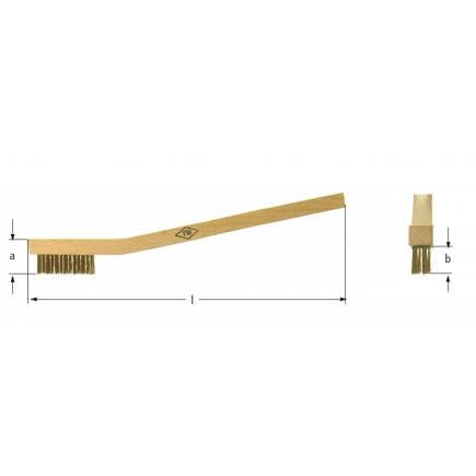 AMPCO KK0001 - Brosse à bougies, Bronze phosphoreux