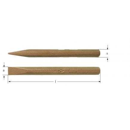 AMPCO MA0130A - Burin, Aluminium-Bronze