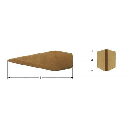 AMPCO MP0120A - Coin à pierre, Aluminium-Bronze