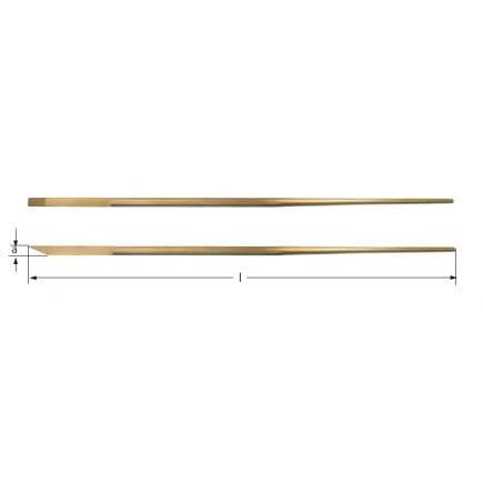 AMPCO MS1525A - Levier coudé, Aluminium-Bronze