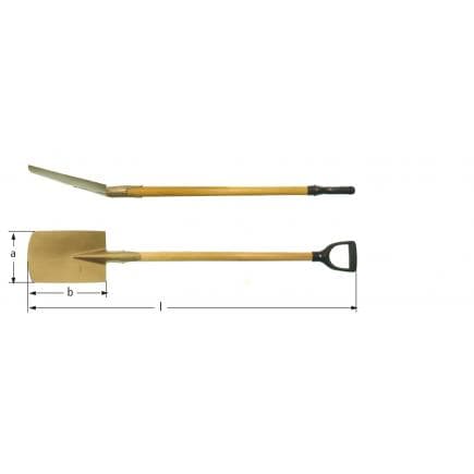 AMPCO ND1000 - Bêche à manche en D