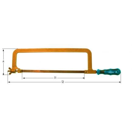 AMPCO LS0300B - Scie à métaux, Cuivre-Béryllium
