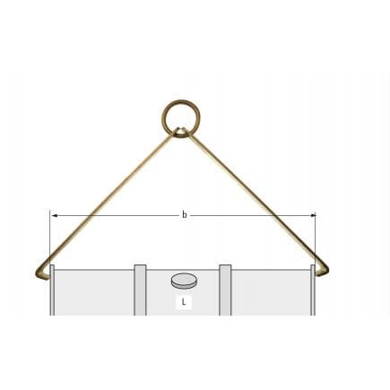 AMPCO PF0715A - Crochet de baril, fixe, Aluminium-Bronze
