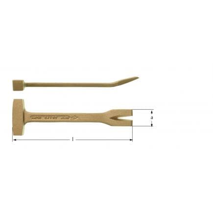 AMPCO PV0230A - Ouvre-boîte, Aluminium-Bronze