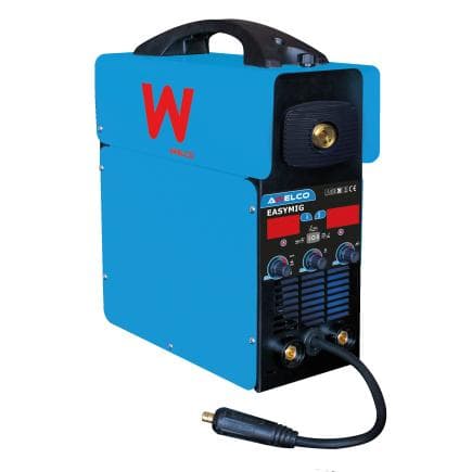 AWELCO 58845 - EASYMIG 180 EURO - 170A soudeuse à onduleur multifonctionnelle pour le soudage à l'arc MMA, MIG/MAG, FLUX et TIG