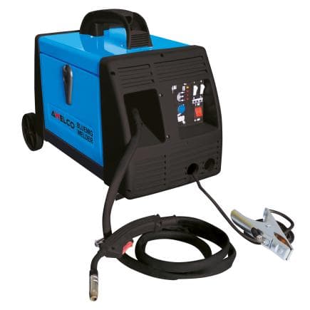 AWELCO 11700 - BLUEMIG 170 - 160A soudeur de transformateur semi-professionnel pour soudage MIG/MAG et au fil fourré