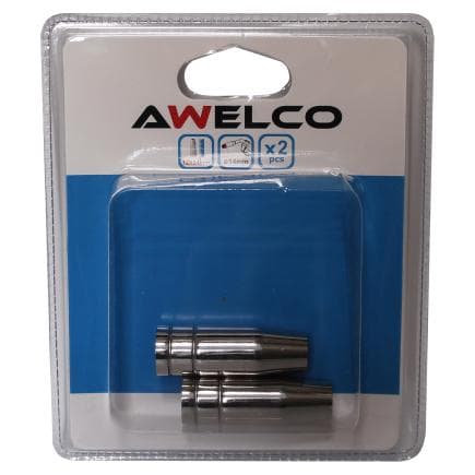 AWELCO 91530/S - MIG 25 Grande buse à gaz conique (2 pcs.)