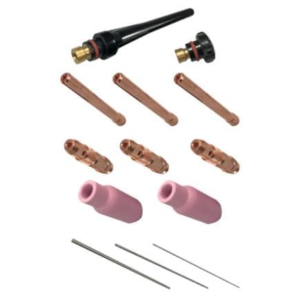 AWELCO 96050 - Jeu d'accessoires pour torche 17 V (7 pcs)