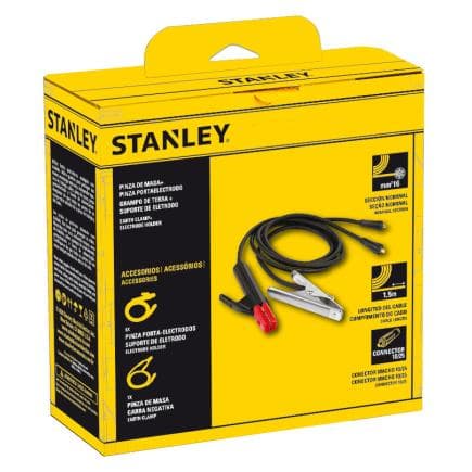 AWELCO 98012 - KIT 10/25 - Stanley Ensemble porte-électrode et pince de terre