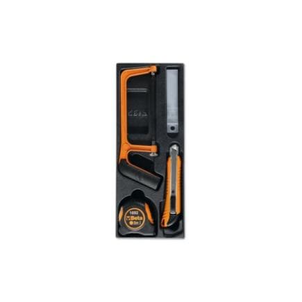 BETA 024240294 - Module thermoformé avec des outils de découpe et de mesure