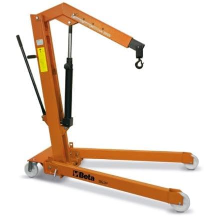 BETA 030250110 - Grue hydraulique pliable avec pompe à double effet