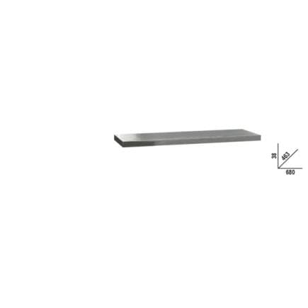 BETA 045000101 - Plan de travail en MDF revêtu d’acier inoxydable 680x463mm pour les établis pour la combinaison d’équipements d’atelier C45PRO