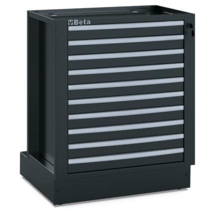 BETA 050001230 - Module fixe à 10 tiroirs pour la combinaison d'ameublement d'atelier RSC50