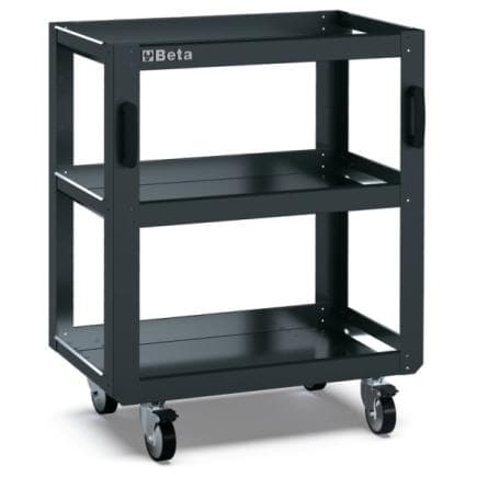 BETA 050001253 - Chariot équipé de 3 étagères pour la combinaison d'ameublement d'atelier RSC50