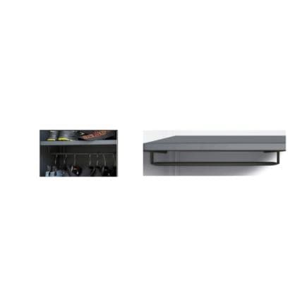 BETA 050001914 - Etagère intérieure avec tringle à vêtements pour armoire RSC50 A1