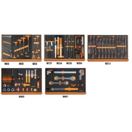 BETA 059801050 - Composition de 106 outils pour la réparation et l'entretien des vélos