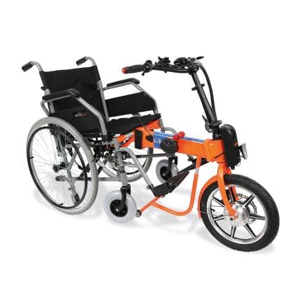 BETA 095970200 - Système de propulsion électrique auxiliaire TRIOWAY par ATALA®, pouvant être fixé au fauteuil roulant REHA COMFORT (inclus),...