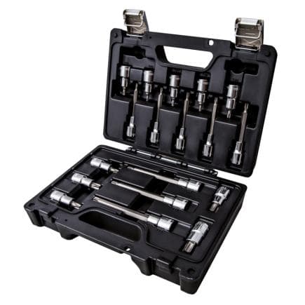 BETA 009236018 - Set de clés à douilles avec empreinte Torx® dans une boîte en plastique (18 pcs.)