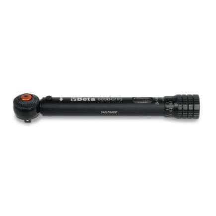 BETA 006050015 - Clé dynamométrique aluminium compacte à déclenchement, jusqu'à 15 Nm