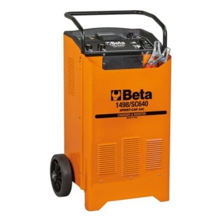 BETA 014980758 - Chargeur / démarreur de batterie 12/24 V sur roues