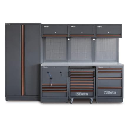 BETA 045002038 - Combinaison d'ameublement d'atelier C45PRO 2.0 HX