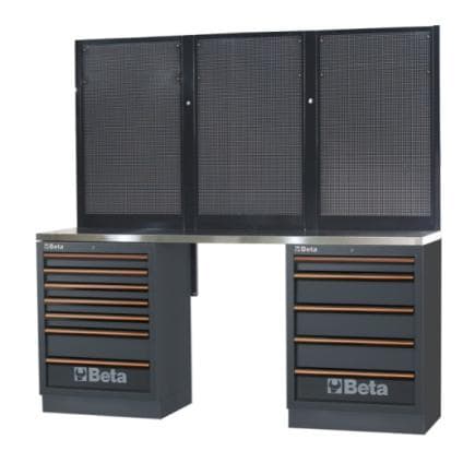 BETA 045002042 - Combinaison d'ameublement d'atelier C45PRO 2.0 BPX-2,0