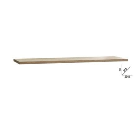 BETA 045002150 - Plan de travail en bois contreplaqué stratifié, 1360x615 mm