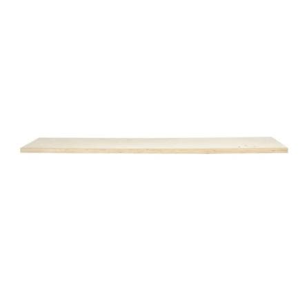 BETA 058000651 - Plan de travail 2100 x 750 mm en bois contraplaqué stratifié pour établis modulables C58BC