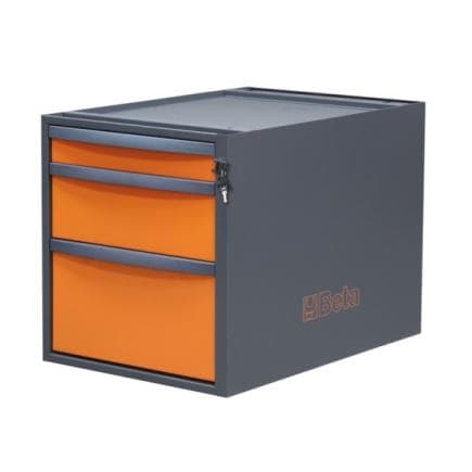 BETA 058000686 - Module d'une hauteur de 479mm comprenant 3 tiroirs pour établis modulables C58BC