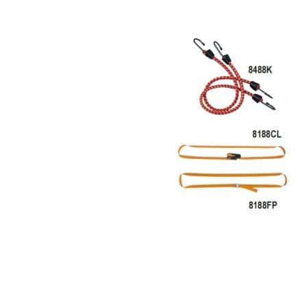 BETA 081880801 - Kit sangles d'arrimage extérieur sans fin avec 8 accessoires