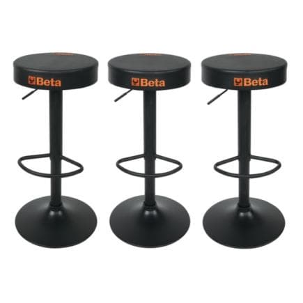 BETA 095660300 - Ensemble de 3 tabourets réglables verticalement