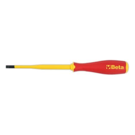 BETA 012340600 - Tournevis isolés slim pour vis à tête fendue