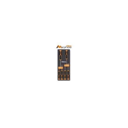 BETA 024500242 - Module en mousse EVA avec tournevis Morphos pour vis Torx® (6 pcs.)