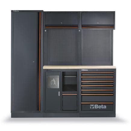 BETA 045002024 - Combinaison d'ameublement d'atelier C45PRO 2.0