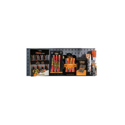 BETA 066000381 - Jeu de 71 outils avec crochets et sans panneau