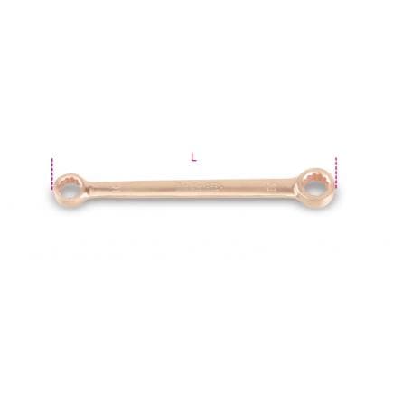 BETA 000950801 - Clé polygonale double droite, antidéflagrante