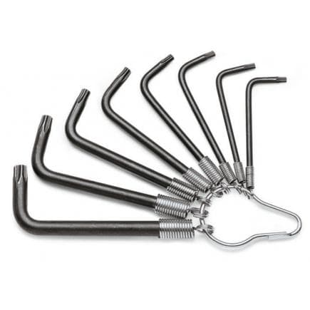 BETA 000970640 - Jeu de 8 clés mâles coudées pour vis Torx®