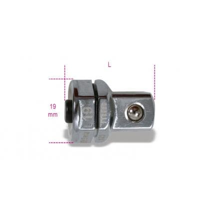BETA 001230319 - Adaptateur pour douilles 1/2" à déverrouillage rapide pour clés à cliquet 19 mm