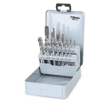 BETA 004280201 - Coffret de 14 tarauds machine