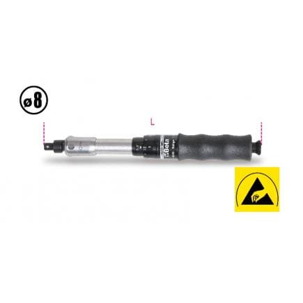 BETA 006040020 - Clé dynamométrique à cassure utilisable pour serrage droite ou gauche avec précision de serrage: ± 6%