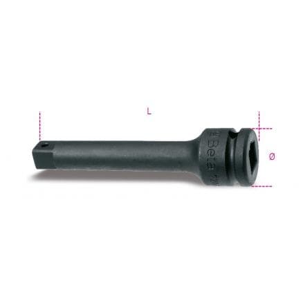 BETA 007290825 - Rallonge carrés mâle et femelle 1"