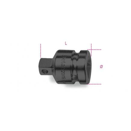 BETA 007330810 - Réducteur carré femelle 2.1/2" et mâle 1.1/2"