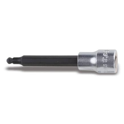 BETA 009100587 - Douille tournevis à tête sphérique pour vis 6 pans creux 3/8" (lot muliple)